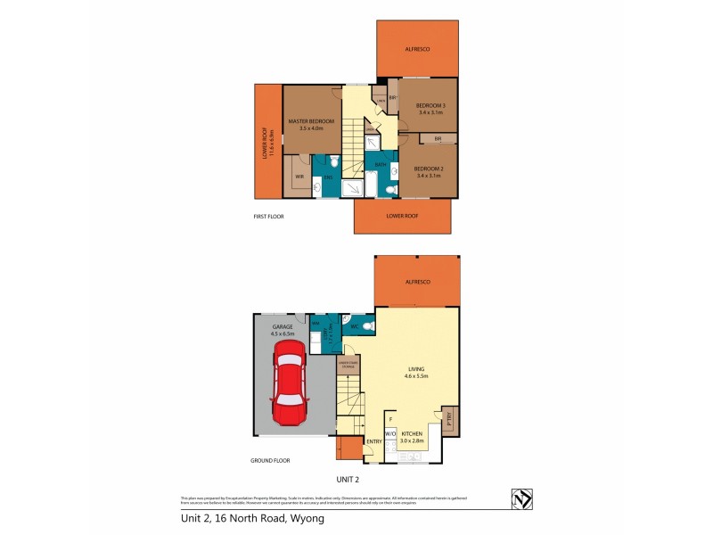 2/16 North Road, Wyong NSW 2259 Floorplan