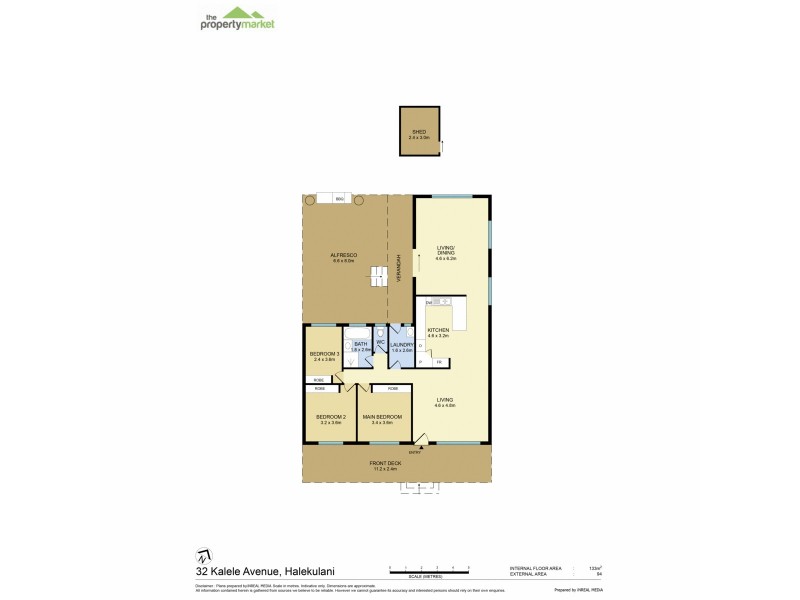 32 Kalele Avenue, Halekulani NSW 2262 Floorplan