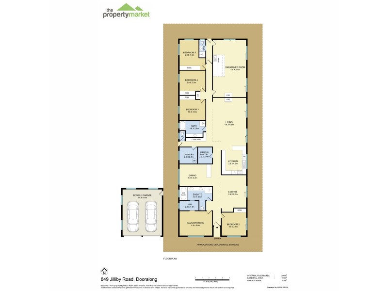 849 Jilliby Road, Dooralong NSW 2259 Floorplan