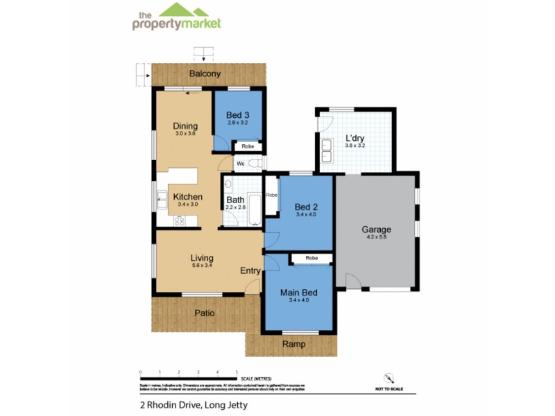 2 Rhodin Drive, Long Jetty NSW 2261 Floorplan