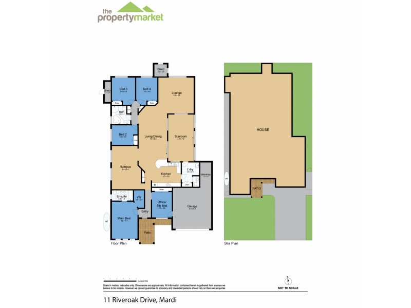 11 Riveroak Drive, Mardi NSW 2259 Floorplan