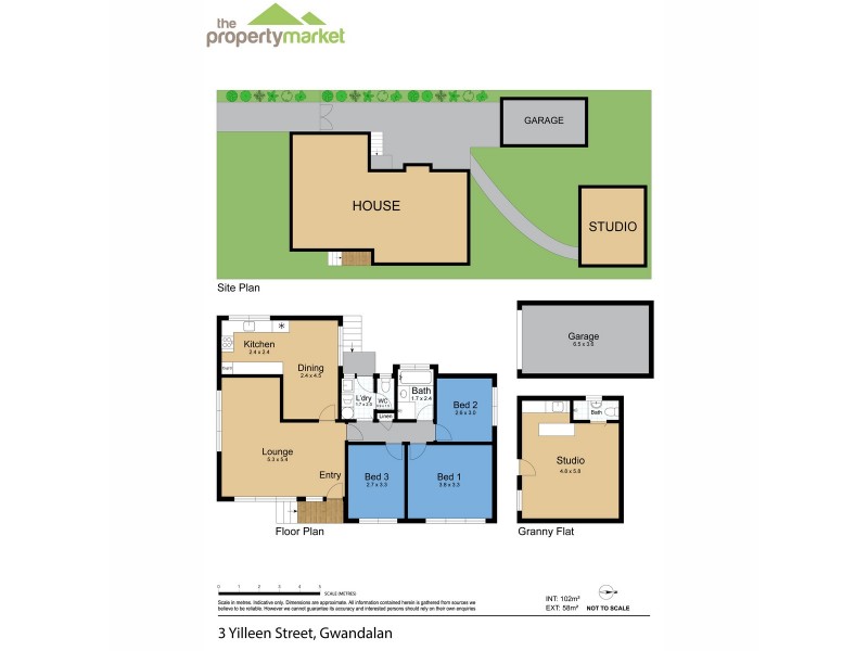3 Yilleen Street, Gwandalan NSW 2259 Floorplan