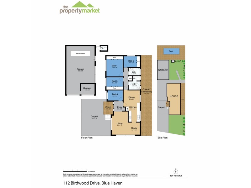 112 Birdwood Drive, Blue Haven NSW 2262 Floorplan