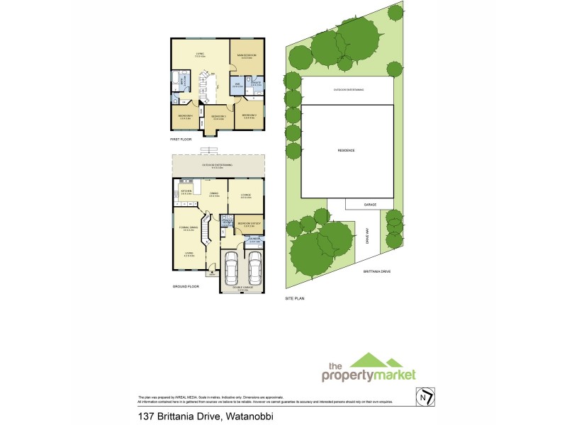 137 Brittania Drive, Watanobbi NSW 2259 Floorplan