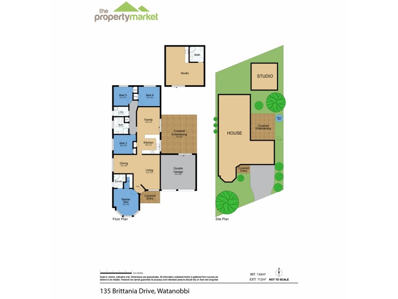 135 Brittania Drive, Watanobbi NSW 2259 Floorplan