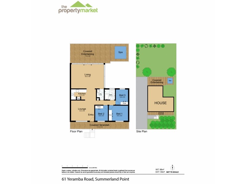 61 Yeramba Road, Summerland Point NSW 2259 Floorplan