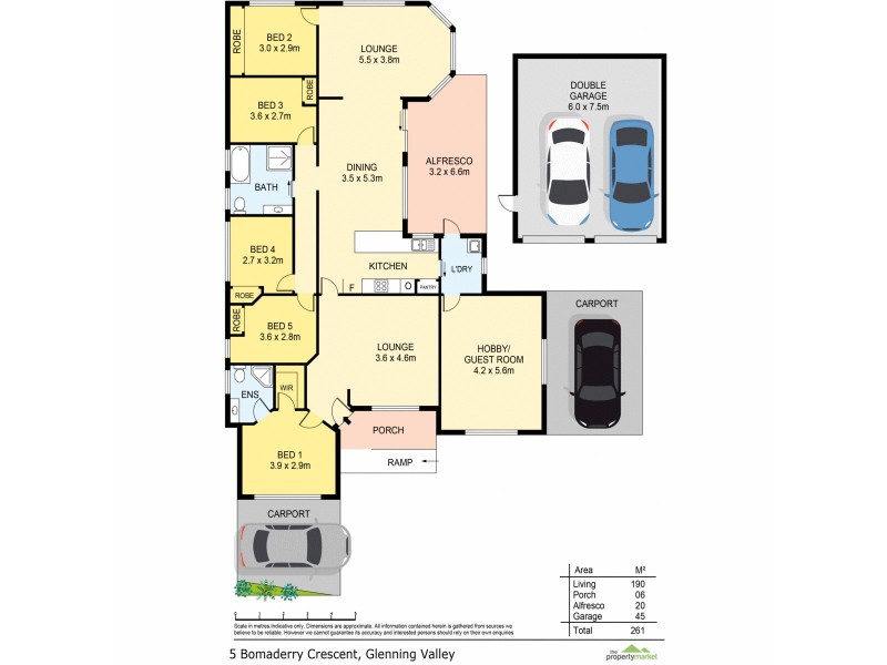 5 Bomaderry Crescent, Glenning Valley NSW 2261 Floorplan