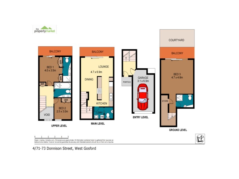 4/71-73 Donnison Street West, Gosford NSW 2250 Floorplan