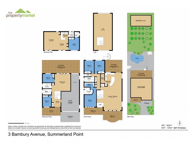 3 Bambury Avenue, Summerland Point NSW 2259 Floorplan