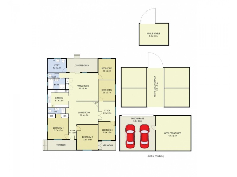 100 Bruce Crescent, Wallarah NSW 2259 Floorplan