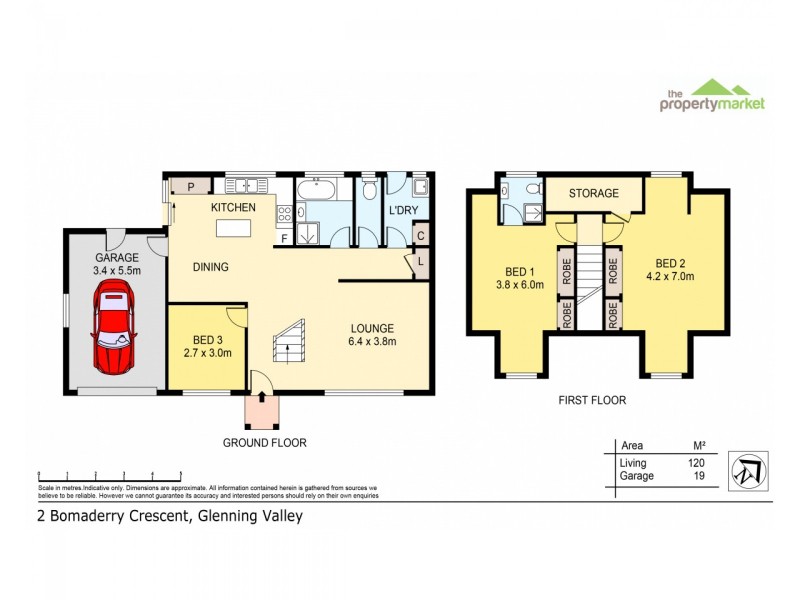 2 Bomaderry Crescent, Glenning Valley NSW 2261 Floorplan