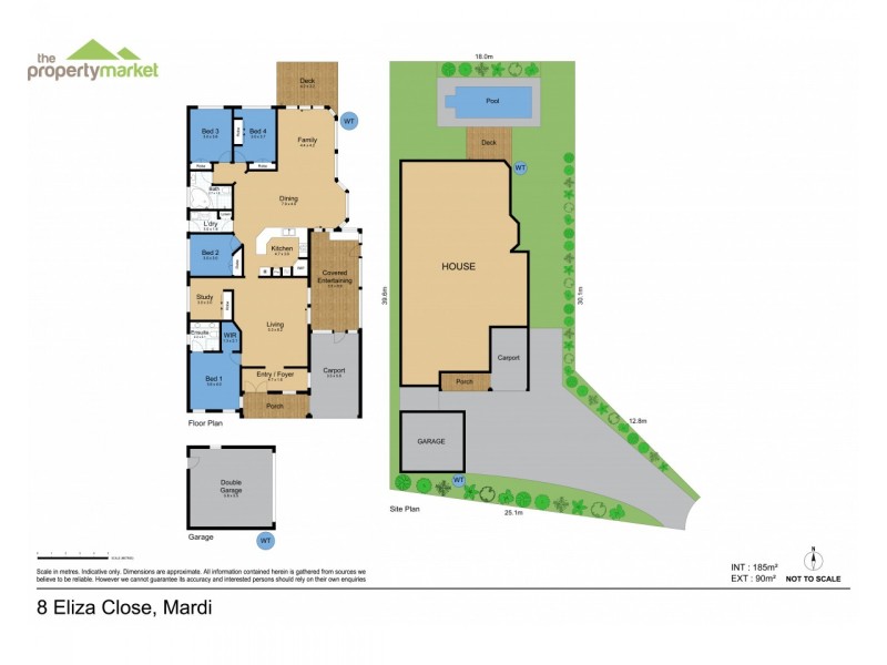8 Eliza Close, Mardi NSW 2259 Floorplan