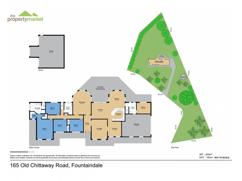 165 Old Chittaway Road, Fountaindale NSW 2258 Floorplan