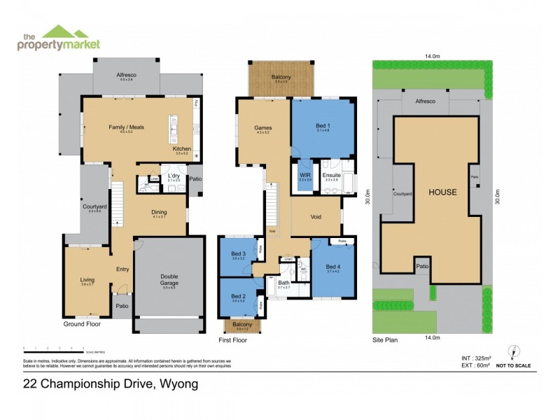 22 Championship Drive, Wyong NSW 2259 Floorplan