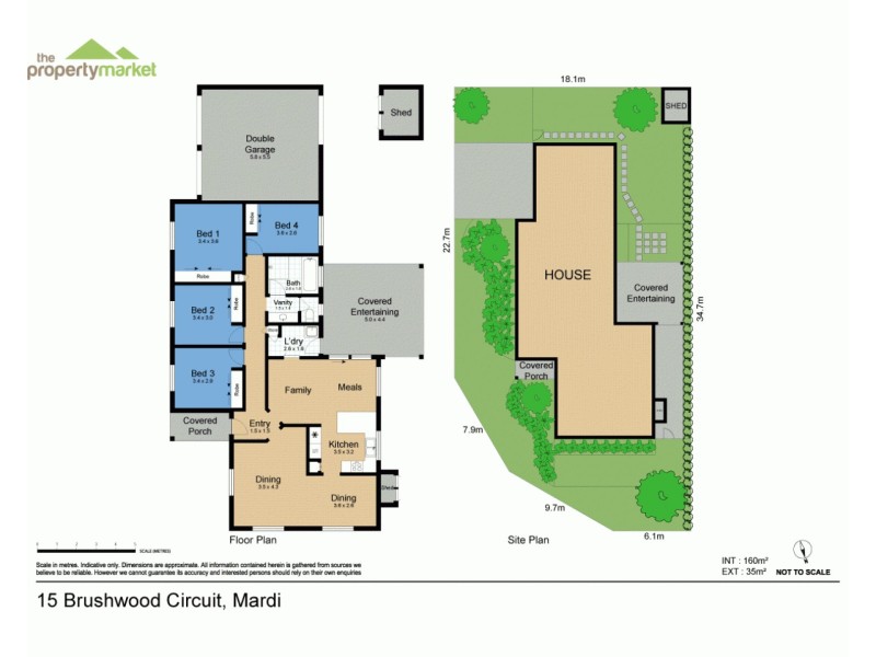 15 Brushwood Circuit, Mardi NSW 2259 Floorplan