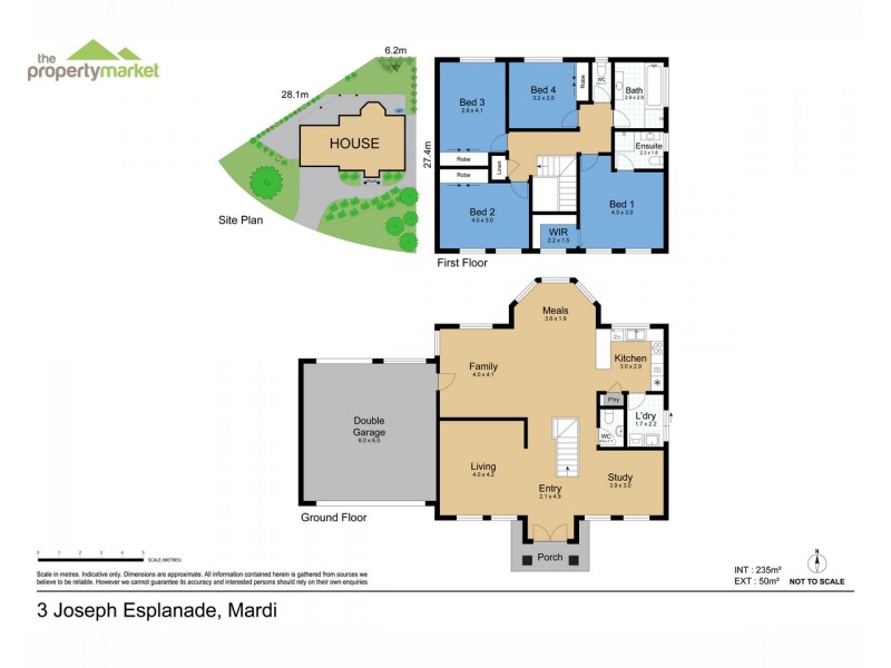 3 Joseph Esplanade, Mardi NSW 2259 Floorplan