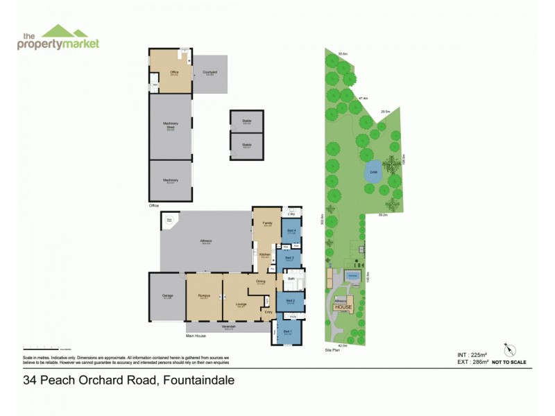 34 Peach Orchard Road, Fountaindale NSW 2258 Floorplan