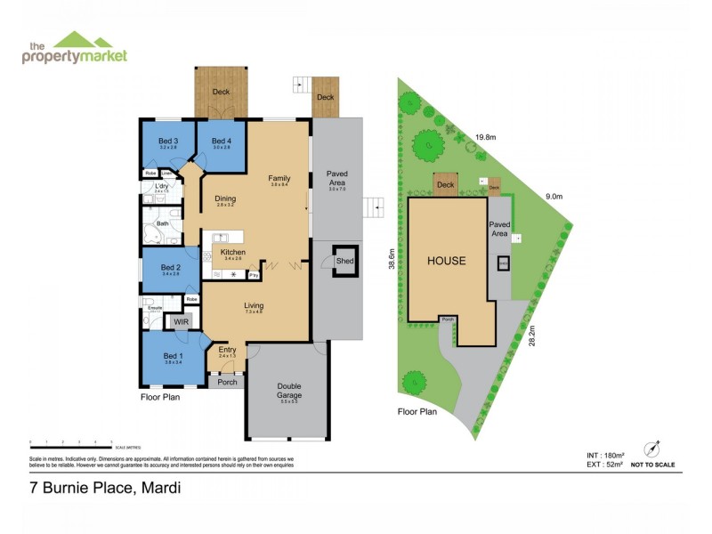 7 Burnie Place, Mardi NSW 2259 Floorplan