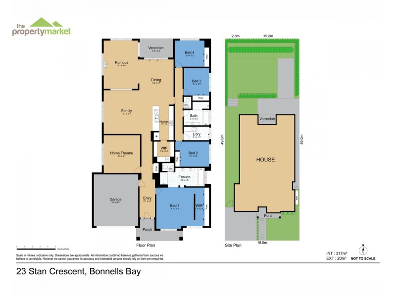23 Stan Crescent, Bonnells Bay NSW 2264 Floorplan