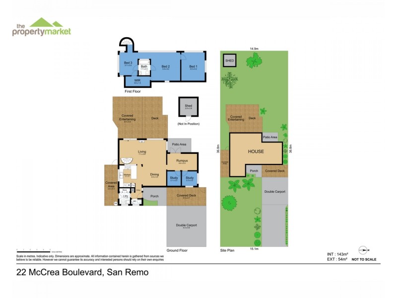 22 McCrea Boulevard, San Remo NSW 2262 Floorplan