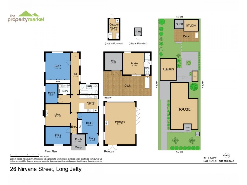 26 Nirvana Street, Long Jetty NSW 2261 Floorplan