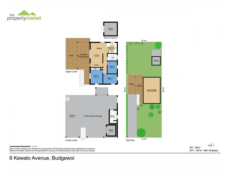 6 Kewalo Avenue, Budgewoi NSW 2262 Floorplan