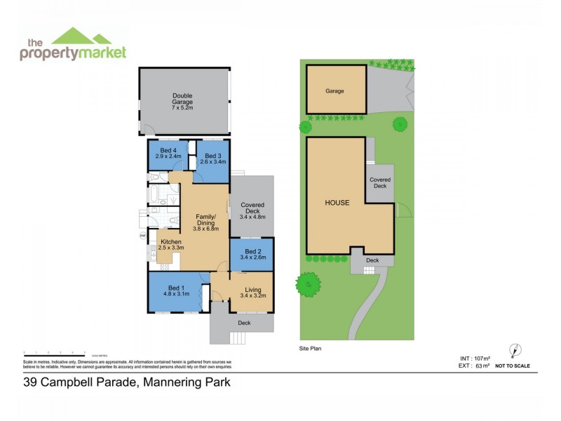 39 Campbell Parade, Mannering Park NSW 2259 Floorplan