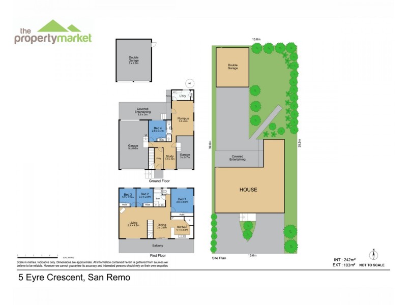 5 Eyre Crescent, San Remo NSW 2262 Floorplan