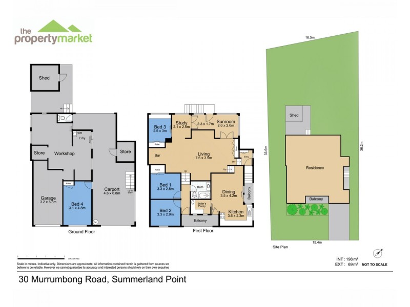 30 Murrumbong Road, Summerland Point NSW 2259 Floorplan