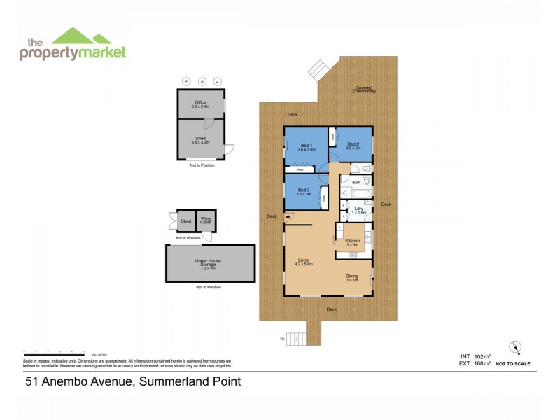 51 Anembo Avenue, Summerland Point NSW 2259 Floorplan