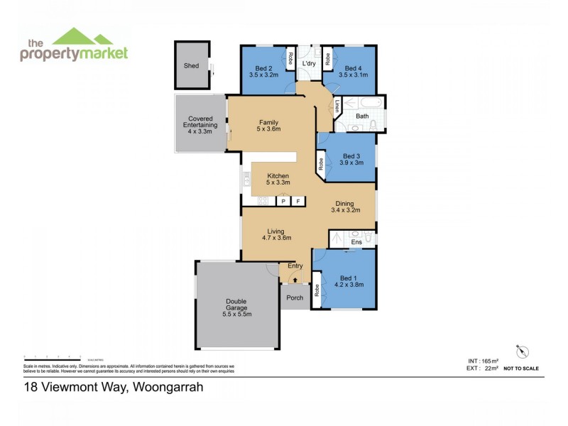 18 Viewmont Way, Woongarrah NSW 2259 Floorplan