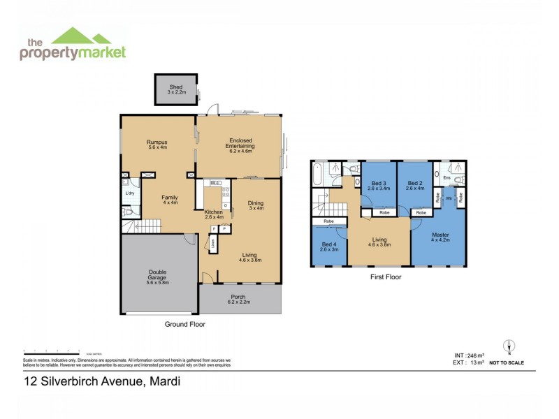 12 Silverbirch Avenue, Mardi NSW 2259 Floorplan