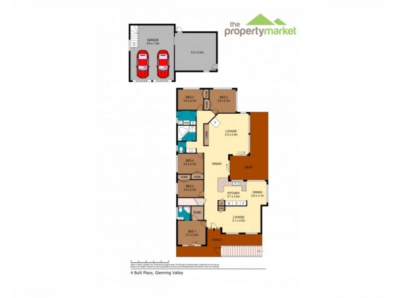 4 Bulli Place, Glenning Valley NSW 2261 Floorplan
