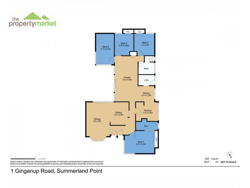 1 Ginganup Road, Summerland Point NSW 2259 Floorplan