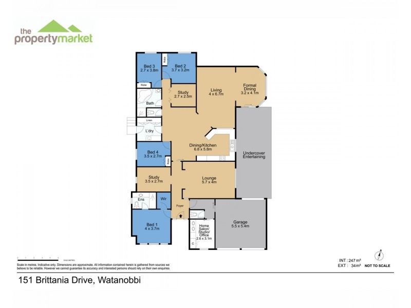 151 Brittania Drive, Watanobbi NSW 2259 Floorplan