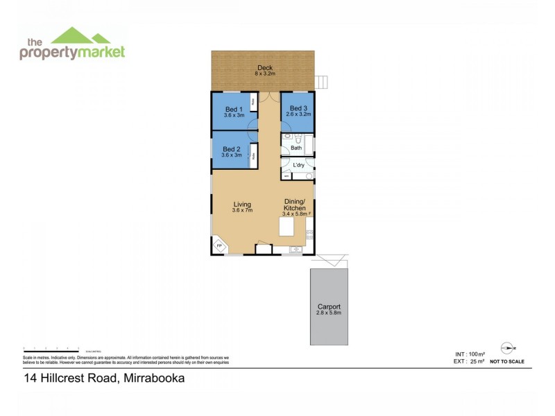 14 Hillcrest Road, Mirrabooka NSW 2264 Floorplan