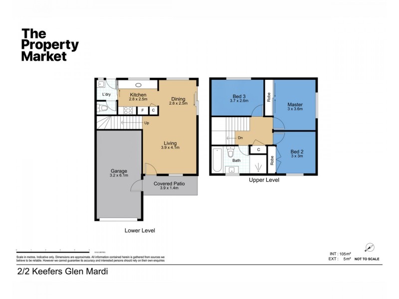 2/2 Keefers Glen, Mardi NSW 2259 Floorplan