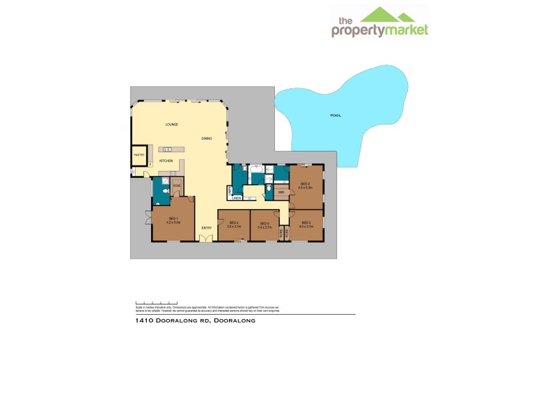 1410 Dooralong Road, Dooralong NSW 2259 Floorplan