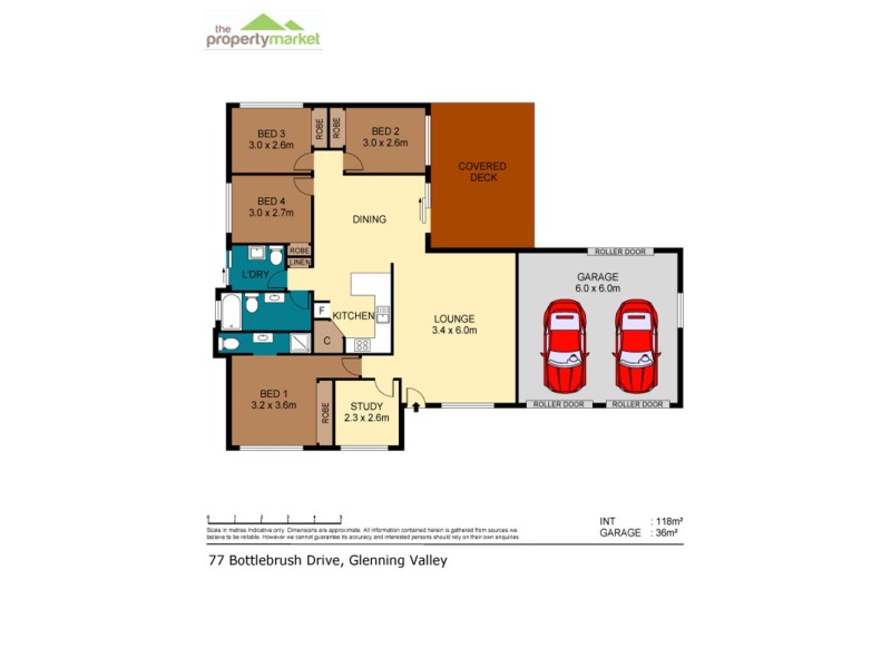 77 Bottlebrush Drive, Glenning Valley NSW 2261 Floorplan