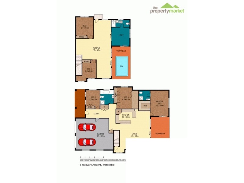 6 Weaver Crescent, Watanobbi NSW 2259 Floorplan