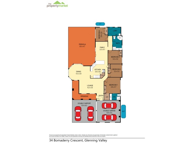 34 Bomaderry Crescent, Glenning Valley NSW 2261 Floorplan