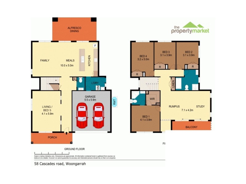 58 Cascades Road, Woongarrah NSW 2259 Floorplan