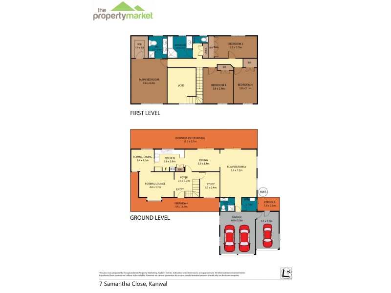 7 Samantha Close, Kanwal NSW 2259 Floorplan