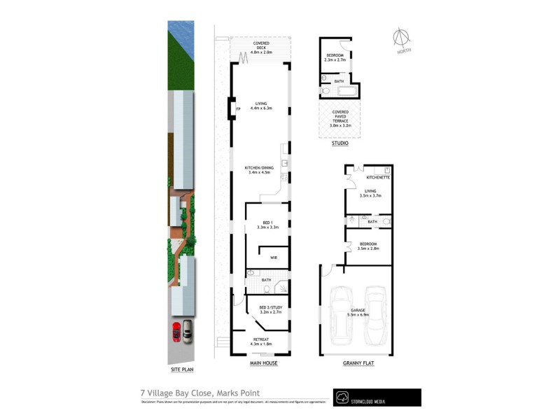 7 Village Bay Close, Marks Point NSW 2280 Floorplan
