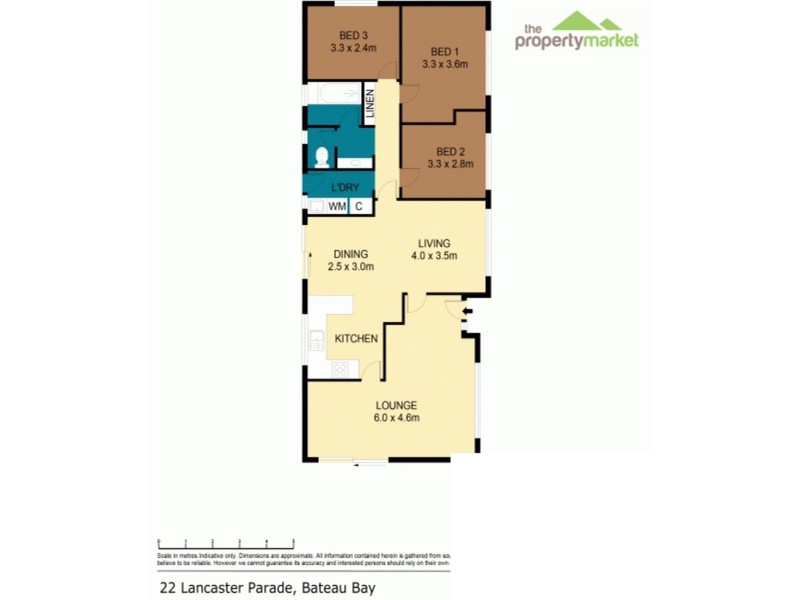 22 Lancaster Parade, Bateau Bay NSW 2261 Floorplan
