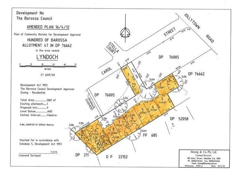 Lot 3 Treetops Estate, Lyndoch SA 5351