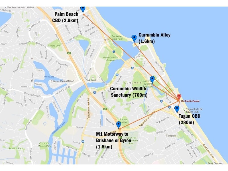 616 Pacific Parade, Tugun QLD 4224