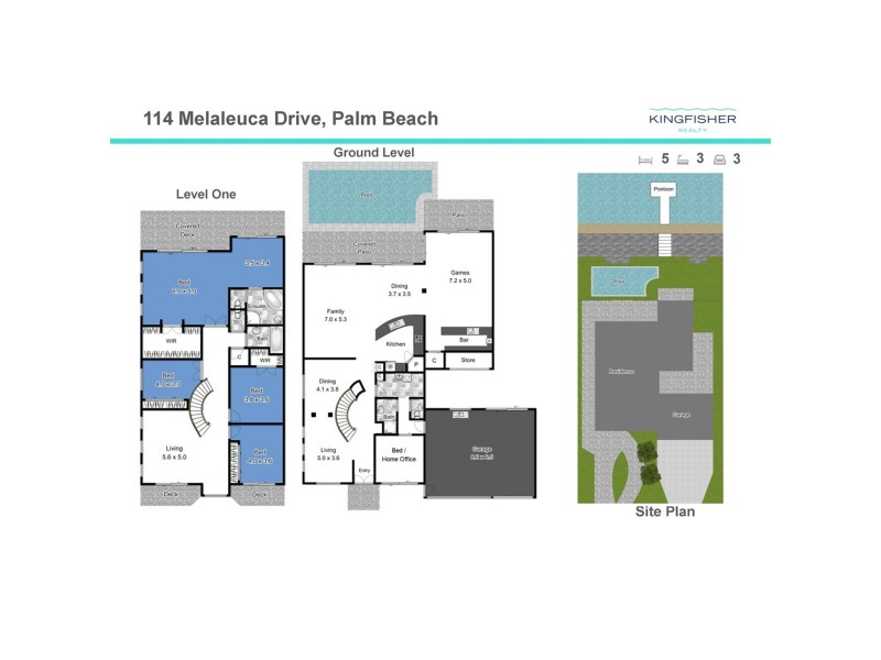 114 Melaleuca Drive, Palm Beach QLD 4221 Floorplan