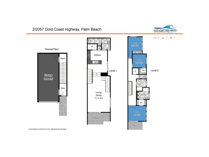 2/2057 Gold Coast Highway, Miami QLD 4220 Floorplan