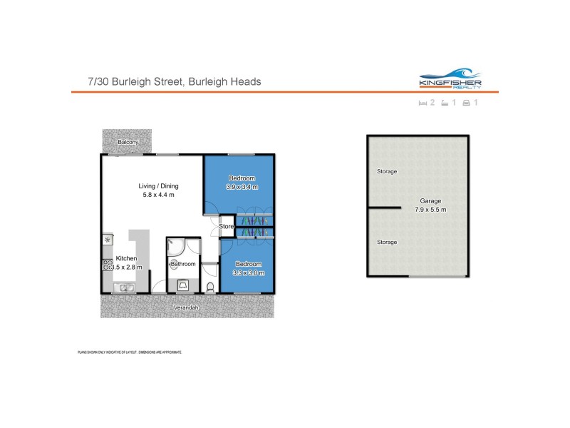 7/30 Burleigh Street, Burleigh Heads QLD 4220 Floorplan